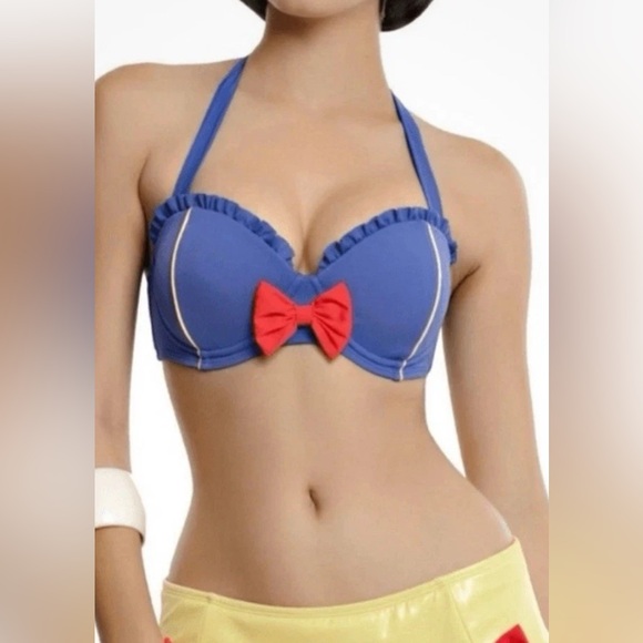 Disney Snow White Women’s Bikini Top - Size Small - Picture 1 of 8